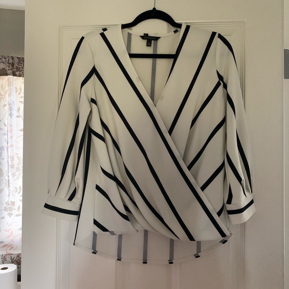Banana republic stripped top